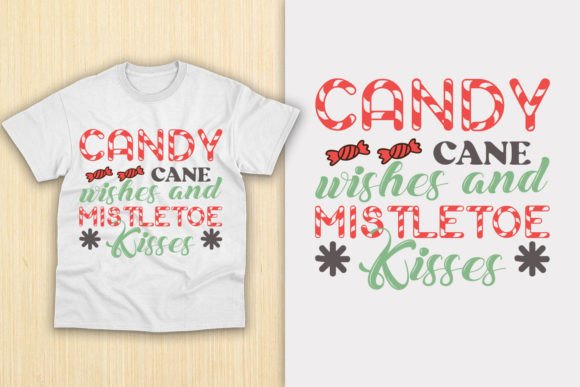 Christmas Sayings SVG. Christmas Candy Graphics & Print Templates