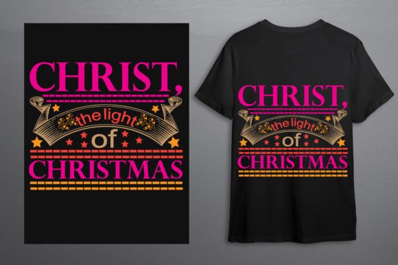 Christmas Sing SVG: Christ, the Light — T-Shirt Designs & Graphics