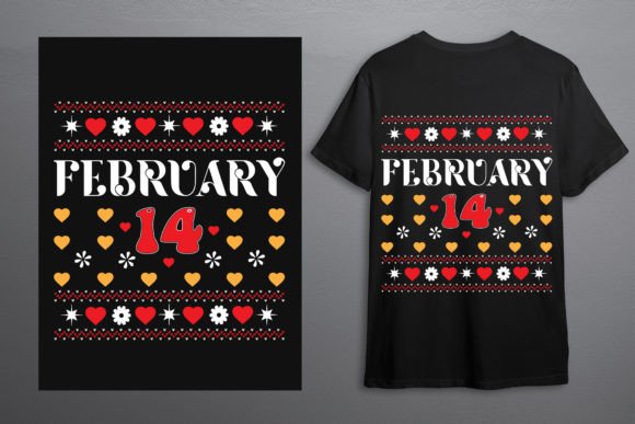 February 14–Valentine SVG: Graphics for T-Shirt Designs & Editorial Use