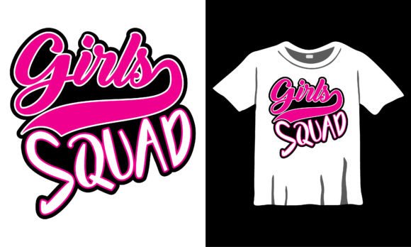 Girl s Friendship Quote T-Shirt Design Graphics