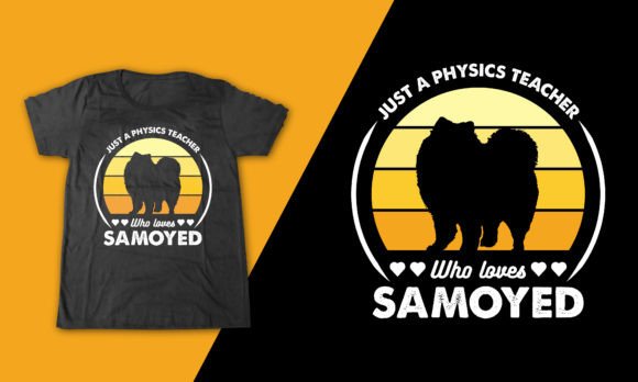 Who Loves Samoyed Dog Quote: Graphics & T-Shirt Designs